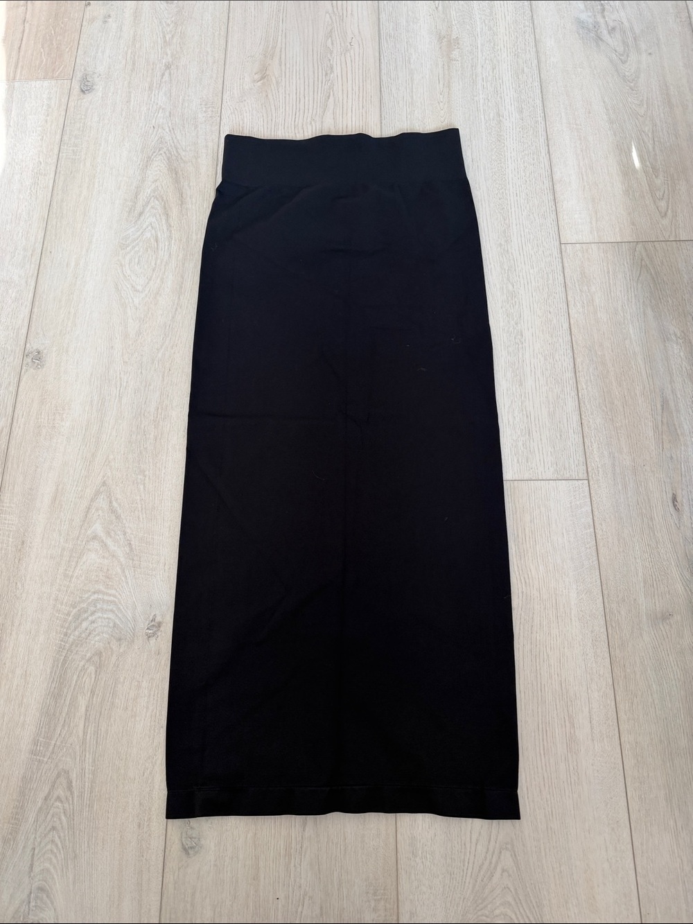 ASOS Design Black Knit Maxi Skirt Size Large